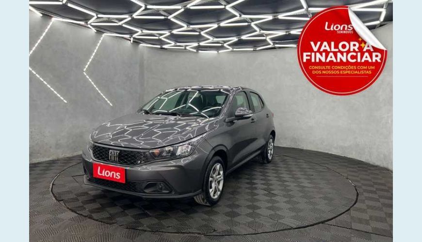 FIAT ARGO DRIVE 1.0 - CINZA - 2025 Foto 1 (Grande)