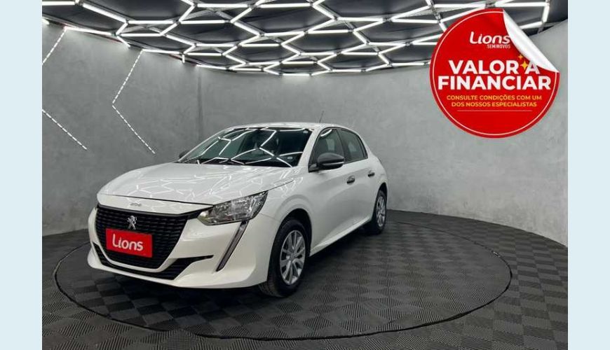 PEUGEOT 208 LIKE 1.0 FLEX - BRANCO - 2023 Foto 1 (Grande)