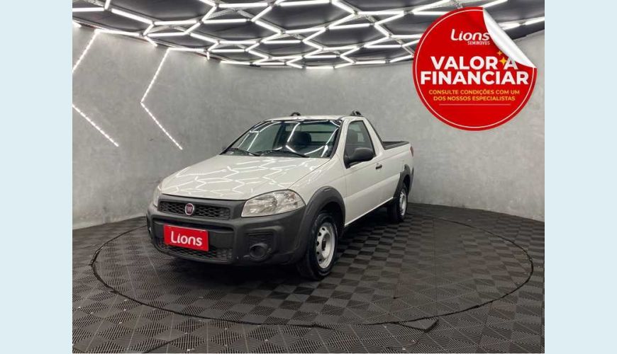 FIAT STRADA WORKING 1.4 FLEX - BRANCO - 2016 Foto 1 (Grande)
