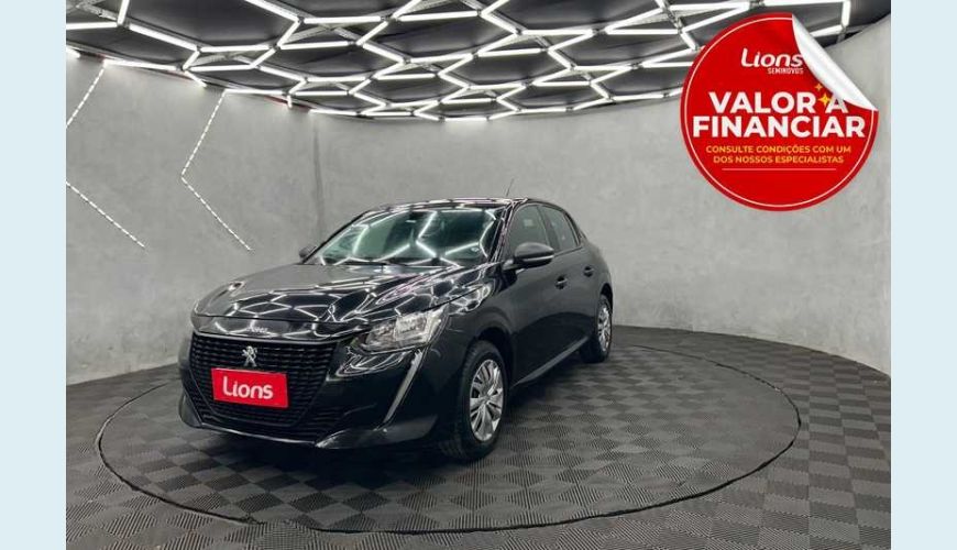 PEUGEOT 208 LIKE 1.0 FLEX - PRETO - 2023 Foto 1 (Grande)