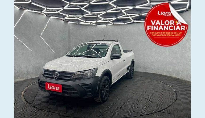 VOLKSWAGEN SAVEIRO ROBUST TOTAL FLEX 16V - BRANCO - 2025 Foto 1 (Grande)