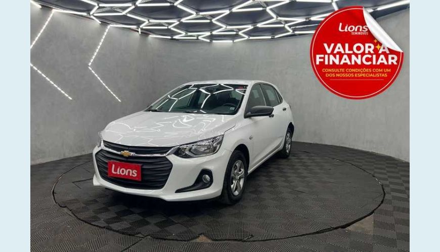 CHEVROLET ONIX 1.0 - BRANCO - 2024 Foto 1 (Grande)