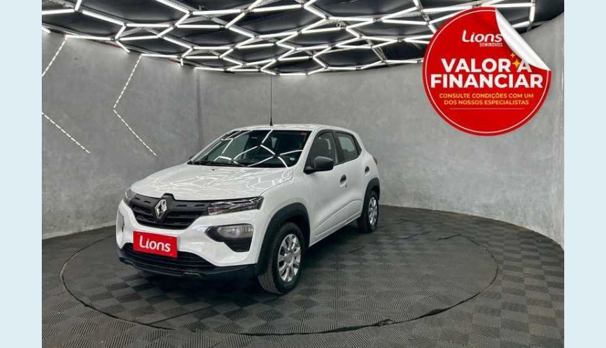 RENAULT KWID ZEN 1.0 12V SCE FLEX - BRANCO - 2024 Foto 1 (Grande)