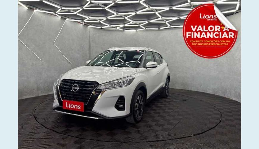 NISSAN KICKS SENSE CVT 1.6 FLEX - BRANCO - 2024 Foto 1 (Grande)