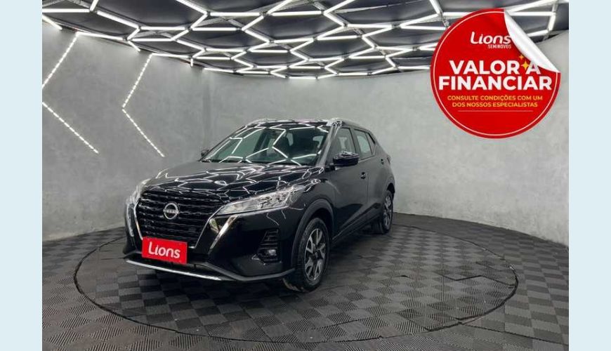 NISSAN KICKS SENSE CVT 1.6 FLEX - PRETO - 2024 Foto 1 (Grande)