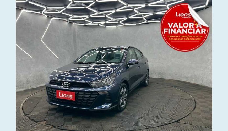 HYUNDAI HB 20S COMFORT 1.0 FLEX (AUT.) - AZUL - 2024 Foto 1 (Grande)