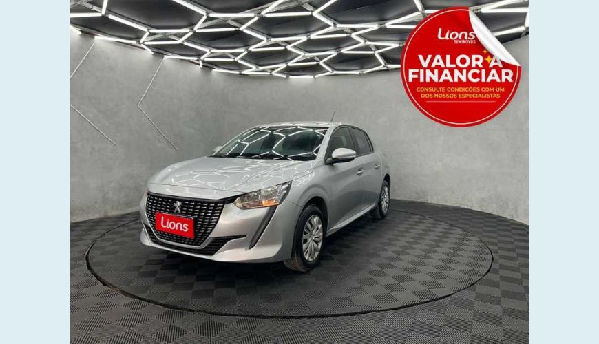 PEUGEOT 208 LIKE 1.6 FLEX - PRATA - 2022 Foto 1 (Grande)