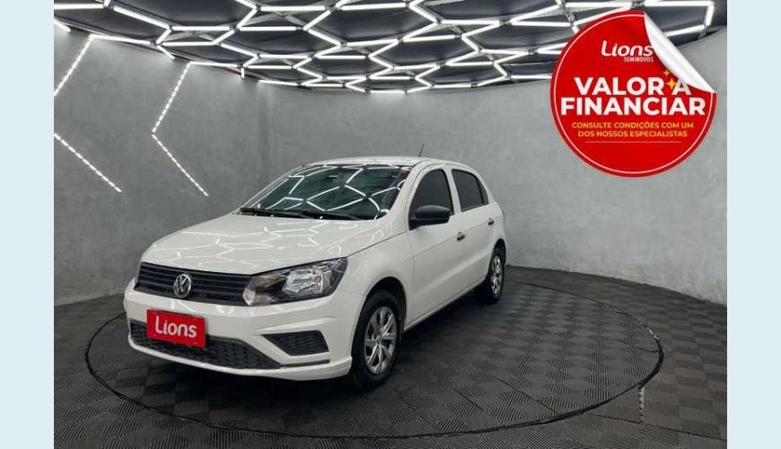 VOLKSWAGEN GOL 1.0 12V FLEX - BRANCO - 2023 Foto 1 (Grande)