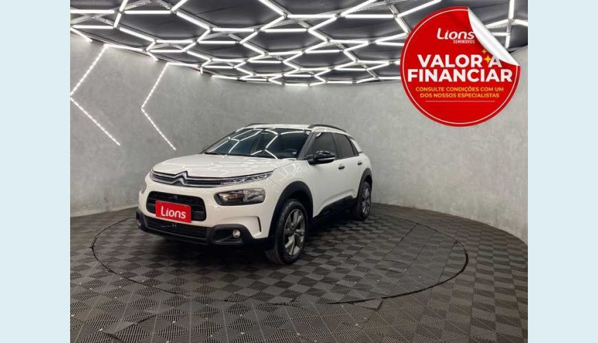 CITROËN C4 CACTUS 1.6 FEEL PACK AUT. FLEX - BRANCO - 2022 Foto 1 (Grande)