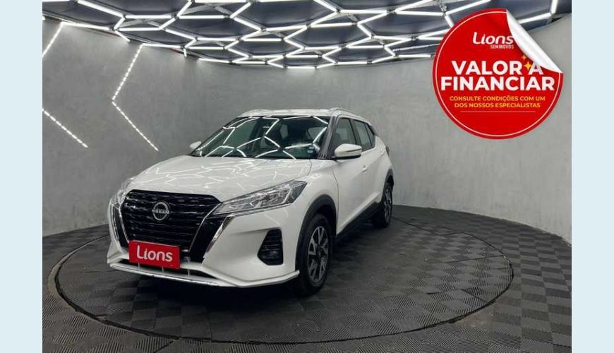 NISSAN KICKS SENSE CVT 1.6 FLEX - BRANCO - 2024 Foto 1 (Grande)