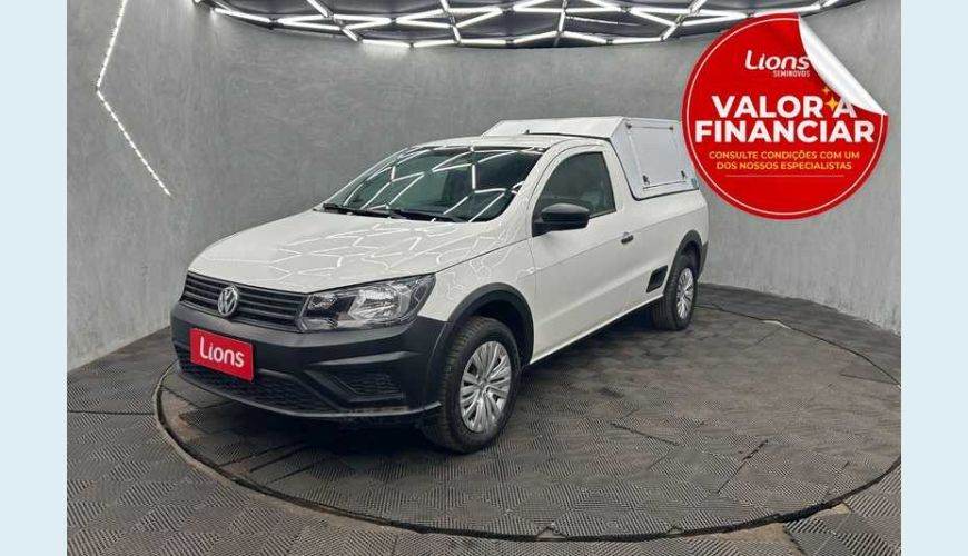 VOLKSWAGEN SAVEIRO ROBUST 1.6 MSI CS FLEX - BRANCO - 2023 Foto 1 (Grande)