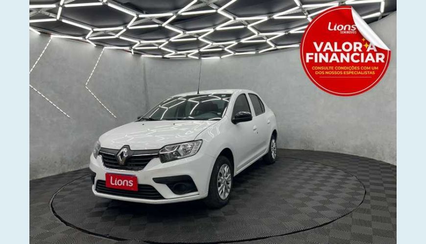 RENAULT LOGAN ZEN 1.0 - BRANCO - 2024 Foto 1 (Grande)