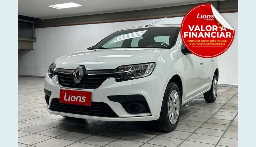 RENAULT LOGAN ZEN 1.0 - BRANCO - 2025 Foto 1 (Grande)