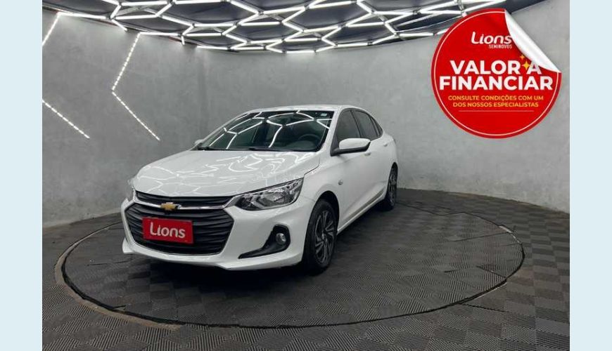 CHEVROLET ONIX PLUS LT 1.0 TURBO AT - BRANCO - 2024 Foto 1 (Grande)