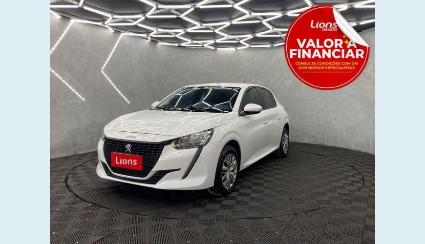 PEUGEOT 208 LIKE 1.6 FLEX - BRANCO - 2022 Foto 1 (Grande)