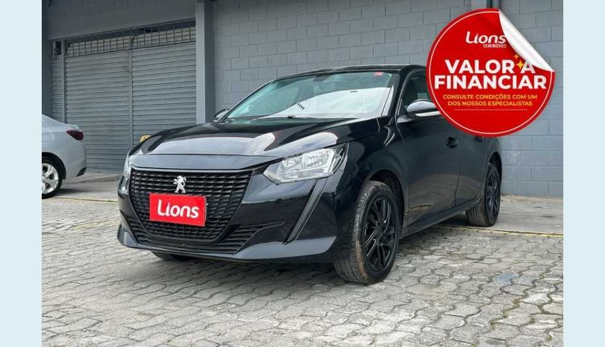 PEUGEOT 208 LIKE 1.6 FLEX - PRETO - 2022 Foto 1 (Grande)