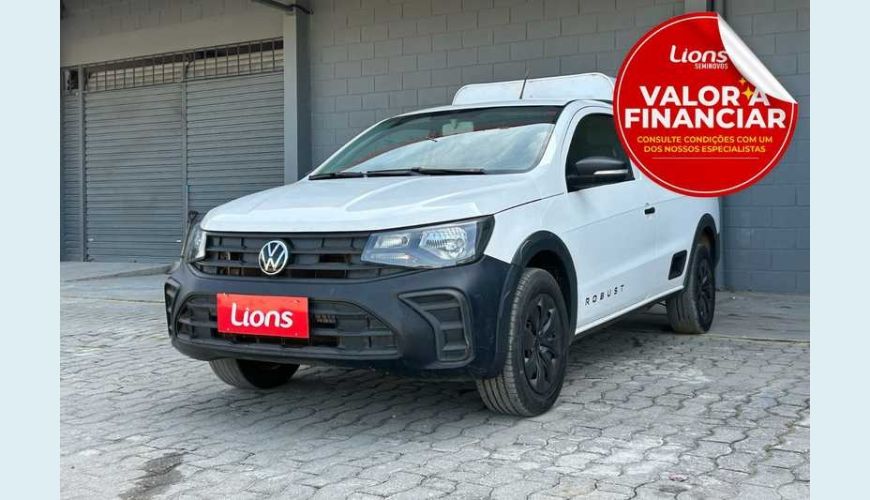 VOLKSWAGEN SAVEIRO ROBUST TOTAL FLEX 16V - BRANCO - 2025 Foto 1 (Grande)