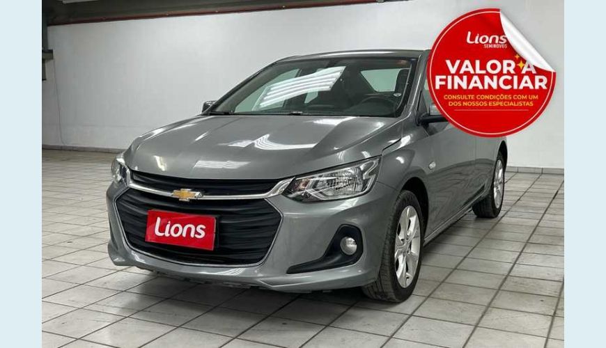 CHEVROLET ONIX PLUS LTZ 1.0 TURBO (AUT.) - PRATA - 2025 Foto 1 (Grande)