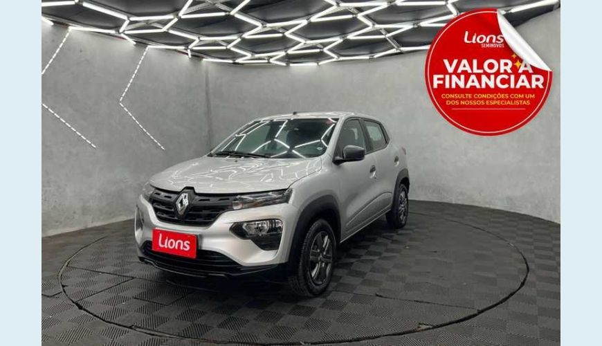 RENAULT KWID ZEN 1.0 12V SCE FLEX - PRATA - 2025 Foto 1 (Grande)