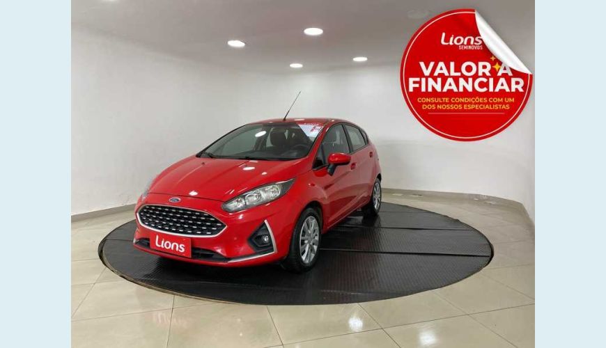 FORD NEW FIESTA HATCH NEW FIESTA SE 1.6 16V - VERMELHO - 2018 Foto 1 (Grande)