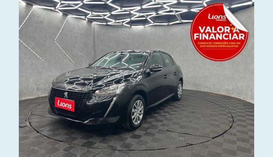 PEUGEOT 208 LIKE 1.0 FLEX - PRETO - 2023 Foto 1 (Grande)