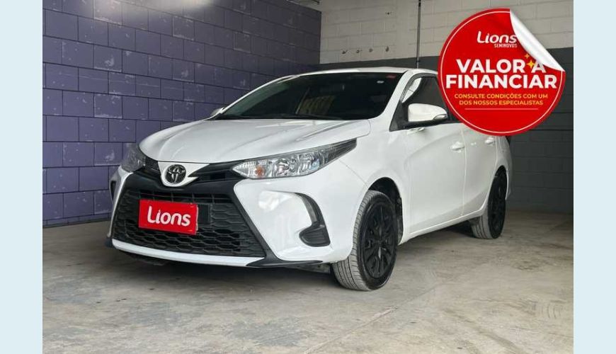 TOYOTA YARIS SEDAN XL 1.5 FLEX 16V 4P AUT. - BRANCO - 2023 Foto 1 (Grande)