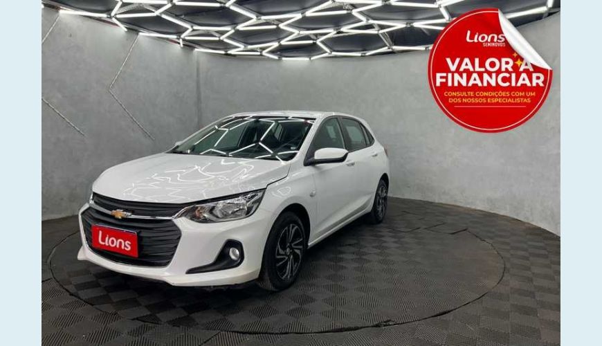 CHEVROLET ONIX LT 1.0 TURBO - BRANCO - 2024 Foto 1 (Grande)