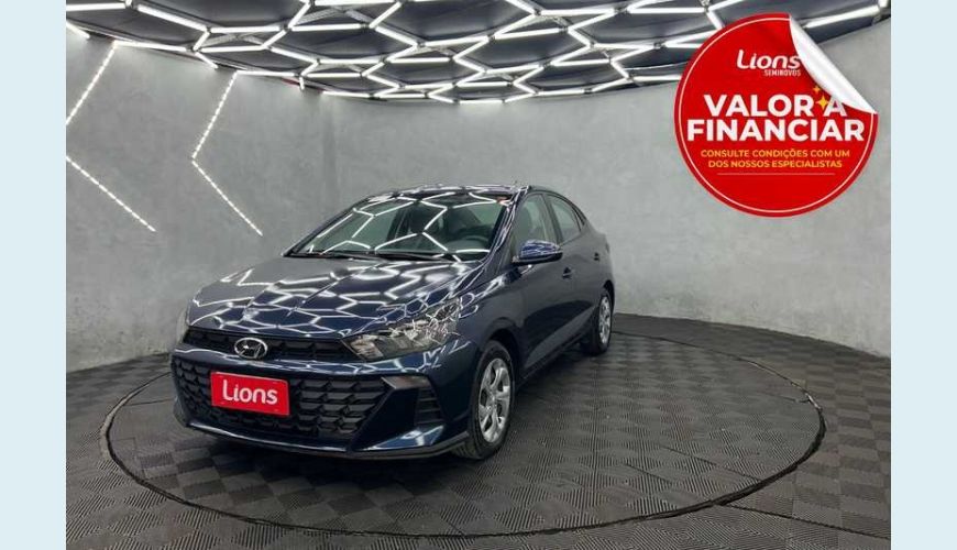 HYUNDAI HB 20S COMFORT 1.0 FLEX - AZUL - 2024 Foto 1 (Grande)