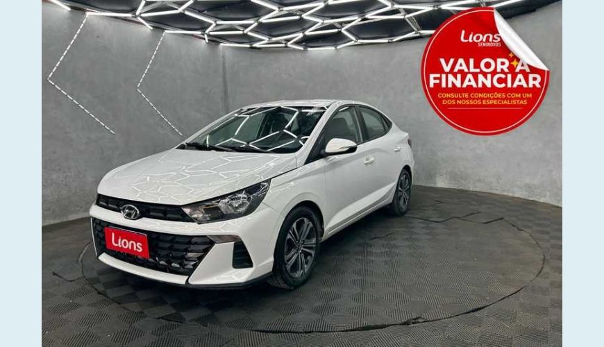 HYUNDAI HB 20S COMFORT 1.0 TURBO AT FLEX - BRANCO - 2023 Foto 1 (Grande)