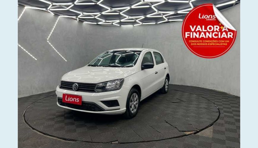 VOLKSWAGEN GOL 1.0 12V FLEX - BRANCO - 2023 Foto 1 (Grande)