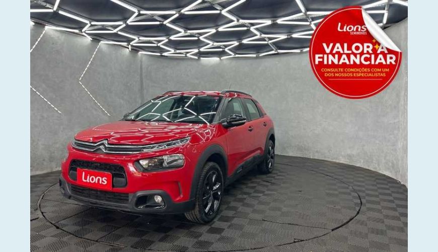 CITROËN C4 CACTUS 1.6 FEEL AUT. FLEX - VERMELHO - 2022 Foto 1 (Grande)