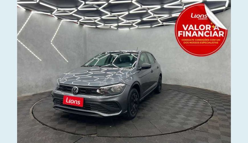 VOLKSWAGEN POLO TRACK 1.0 FLEX 12V 5P - CINZA - 2025 Foto 1 (Grande)