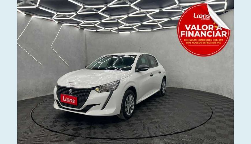 PEUGEOT 208 LIKE 1.0 FLEX - BRANCO - 2023 Foto 1 (Grande)