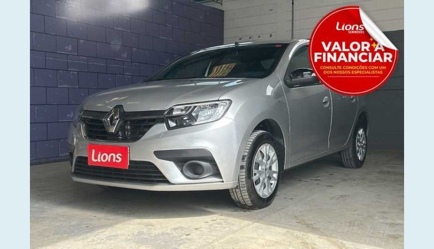 RENAULT LOGAN ZEN 1.0 - PRATA - 2025 Foto 1 (Grande)