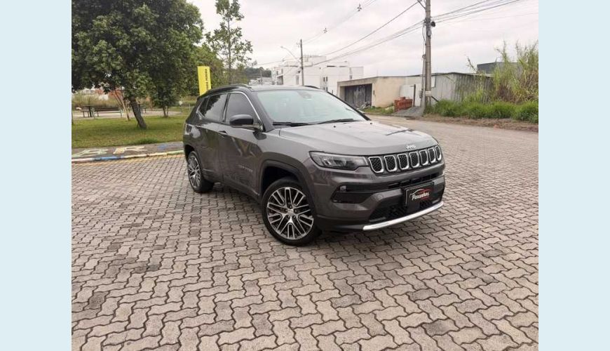 JEEP COMPASS LIMITED 1.3 T270 AUT. FLEX - CINZA - 2023 Foto 1 (Grande)