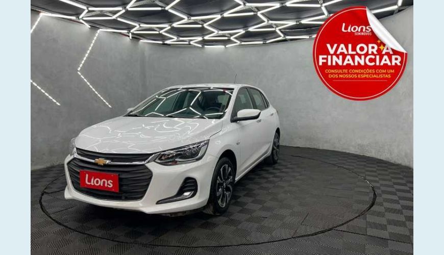 CHEVROLET ONIX HATCH PREM. 1.0 12V TB FLEX 5P AUT. - BRANCO - 2025 Foto 1 (Grande)
