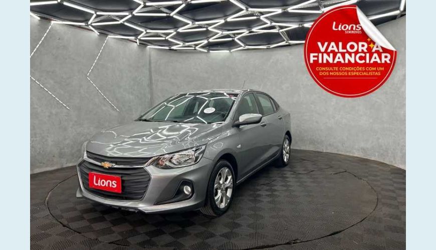 CHEVROLET ONIX PLUS LTZ 1.0 TURBO (AUT.) - PRATA - 2024 Foto 1 (Grande)