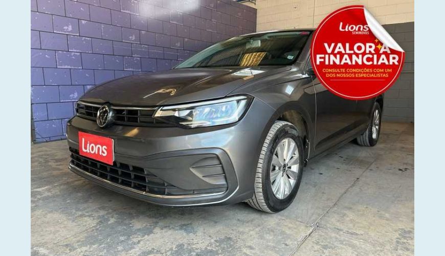 VOLKSWAGEN VIRTUS TSI 1.0 FLEX 12V 4P MEC. - CINZA - 2023 Foto 1 (Grande)