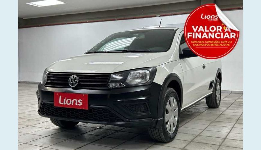 VOLKSWAGEN SAVEIRO ROBUST 1.6 MSI CS FLEX - BRANCO - 2023 Foto 1 (Grande)