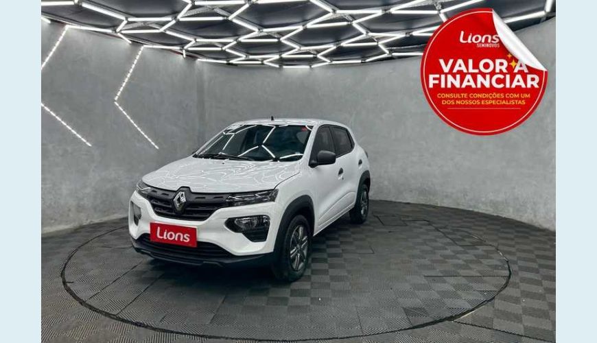 RENAULT KWID ZEN 1.0 12V SCE FLEX - BRANCO - 2024 Foto 1 (Grande)