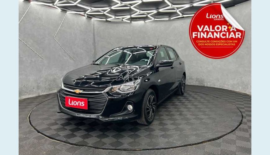 CHEVROLET ONIX LT 1.0 TURBO - PRETO - 2024 Foto 1 (Grande)