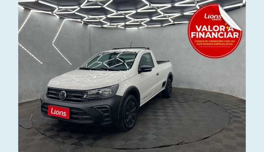 VOLKSWAGEN SAVEIRO ROBUST TOTAL FLEX 16V - BRANCO - 2024 Foto 1 (Grande)