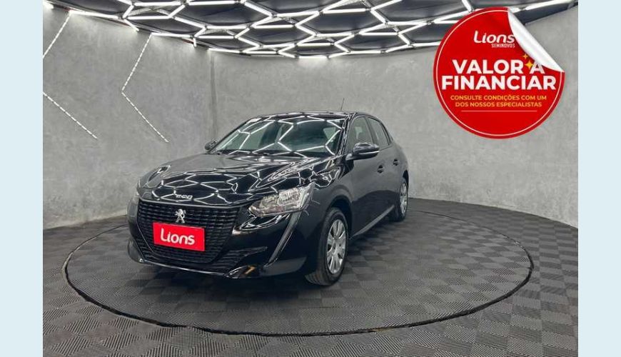 PEUGEOT 208 LIKE 1.6 FLEX - PRETO - 2022 Foto 1 (Grande)