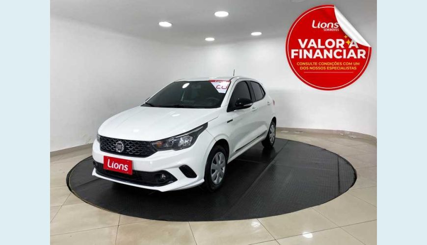 FIAT ARGO DRIVE 1.0 FIREFLY FLEX - BRANCO - 2020 Foto 1 (Grande)