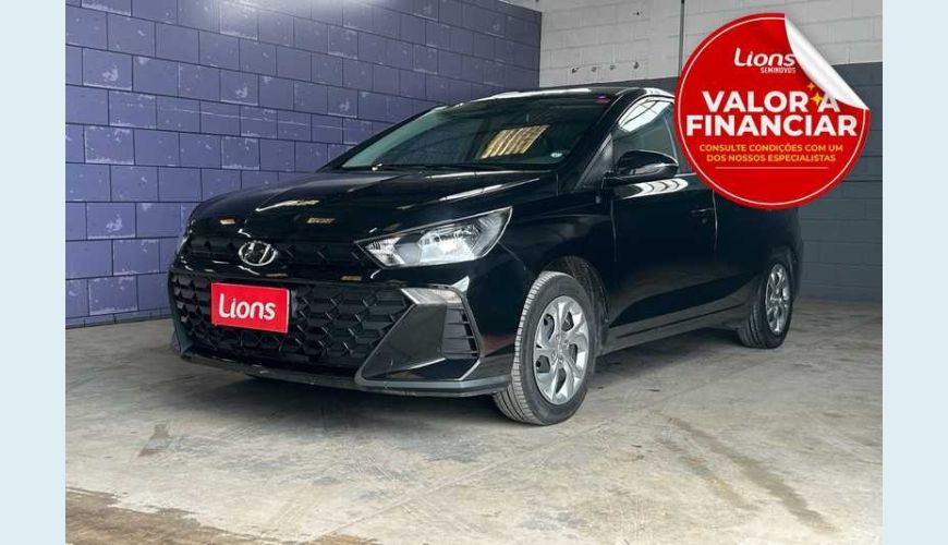 HYUNDAI HB 20S COMFORT PLUS 1.0 - PRETO - 2025 Foto 1 (Grande)