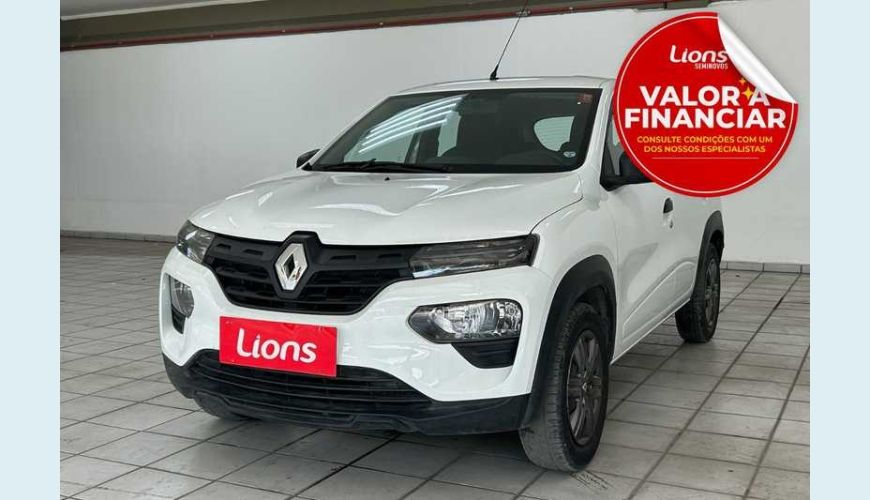 RENAULT KWID ZEN 1.0 12V SCE FLEX - BRANCO - 2024 Foto 1 (Grande)