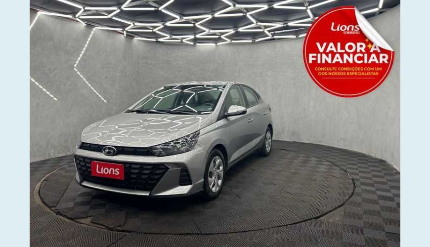 HYUNDAI HB 20S COMFORT PLUS TECH 1.0 - PRATA - 2025 Foto 1 (Grande)