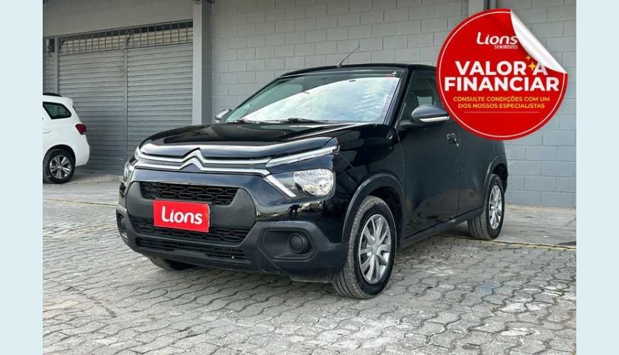 CITROËN C3 LIVE PACK 1.0 - PRETO - 2024 Foto 1 (Grande)