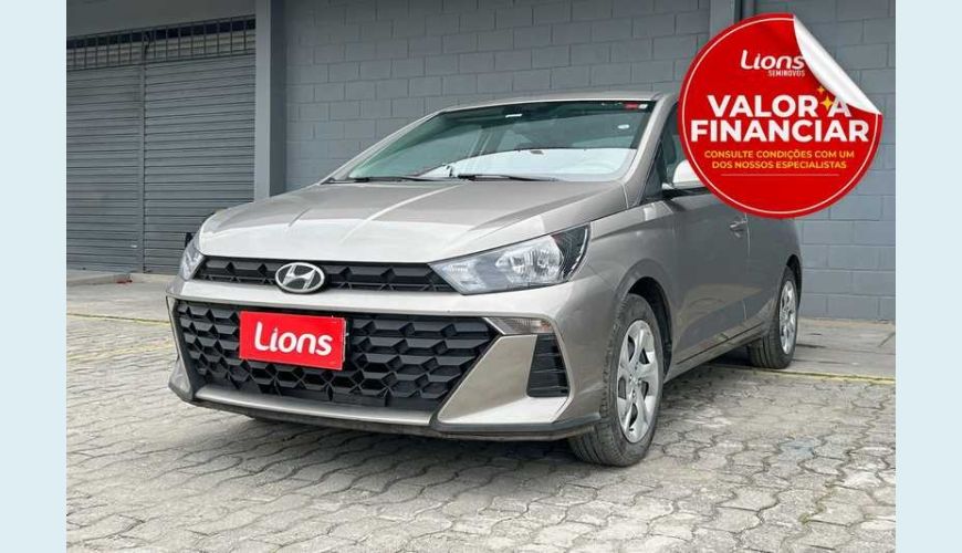 HYUNDAI HB 20S COMFORT PLUS 1.0 - PRATA - 2025 Foto 1 (Grande)