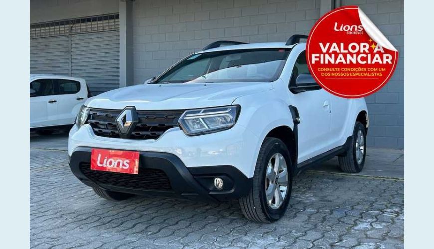 RENAULT DUSTER PLUS INTENSE 1.6 - BRANCO - 2025 Foto 1 (Grande)